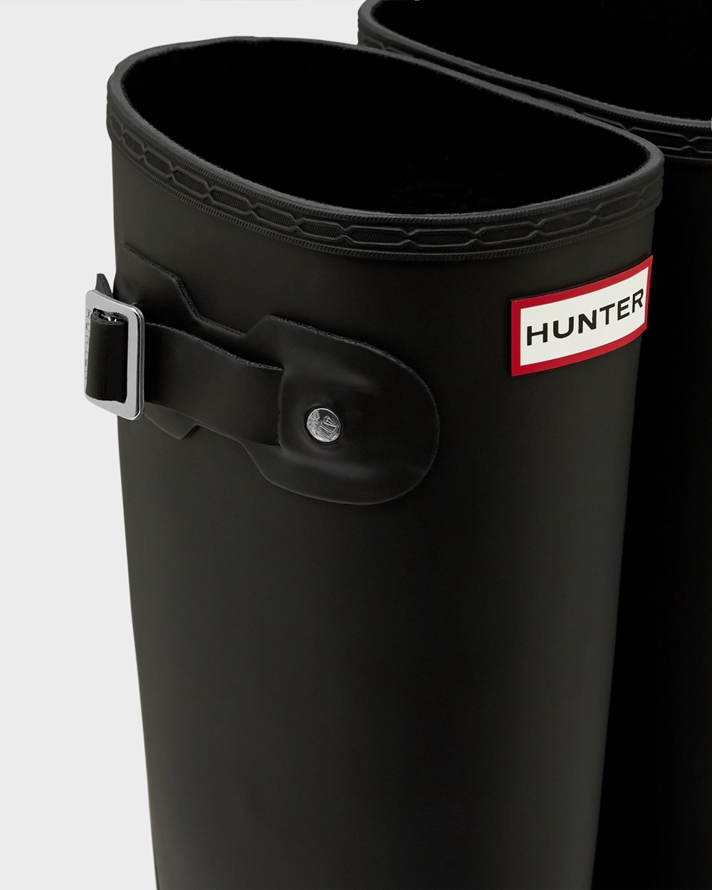 Hunter Mujer Original - Botas de Lluvia Negras - 240-HWLRTG